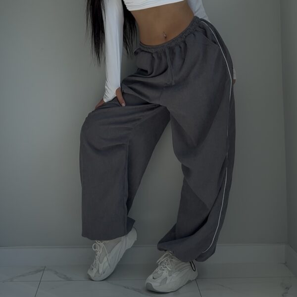 Штани "Вельвет" Сірі