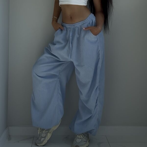 Штани "Вельвет" Блакитні