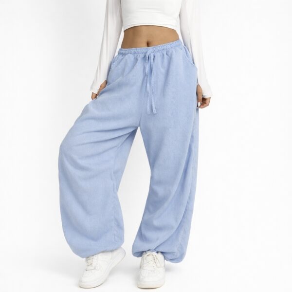 Штани "Вельвет" Блакитні