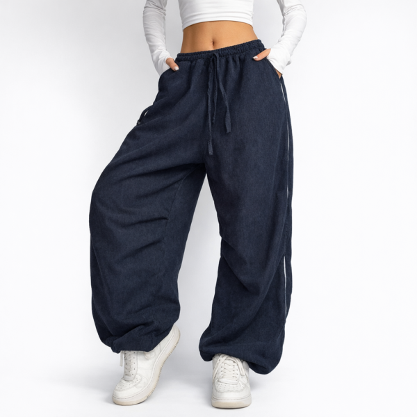 Штани "Вельвет" Сині