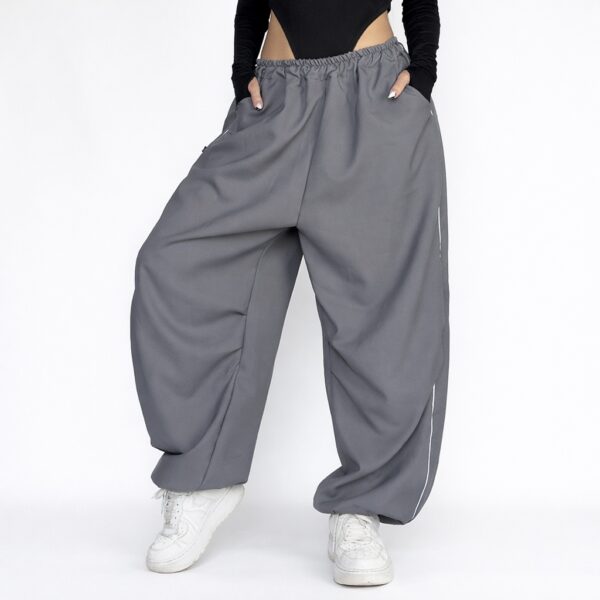 Штани «матня кант» темно сірий