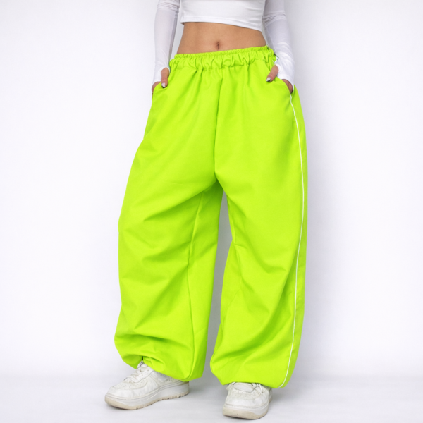 Штани «матня кант» салатовий